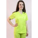 Bluza medyczna damska EWA kolorowa z elanobawełny