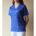 Bluza medyczna damska ZYTA kolorowa z elanobawełny